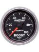 Auto Meter Gauge Sport-Comp Ii Boost Pressure 0-100 PSI 2 1/16