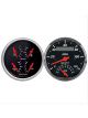 Auto Meter Gauge Kit Analog Speedo Tacho Fuel Lvl Water Temp Voltmeter Oi…