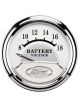 Auto Meter Gauge Ford Racing Analog Voltmeter 8-18 V 2 1/16