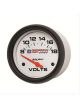 Auto Meter Gauge Phantom GM Performance Voltmeter 8-18 V 2 5/8…