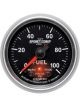 Auto Meter Gauge Sport-Comp Ii Pro-Control Fuel Pressure 0-100 PSI 2 1/16…