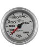 Auto Meter Gauge Ultra-Lite Ii Oil Temp 140-280°F 2 5/8