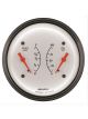 Auto Meter Gauges Arctic White Fuel Lvl Oil Pressure 3 3/8