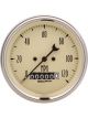 Auto Meter Gauge Antique Beige Speedo 0-120 MPH 3 3/8