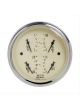 Auto Meter Gauges Antique Beige Fuel Lvl Oil Pressure Voltmeter Water Tem…