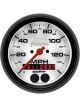 Auto Meter Speedo GPS Enabled Phantom 0-140 MPH 3 3/8