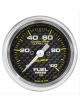 Auto Meter Gauge Carbon Fiber Fuel Pressure 0-15 PSI 2 1/16