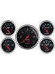 Auto Meter Gauges Designer Black Speedo Water Temp Oil Pressure Fuel Lvl …