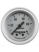 Auto Meter Gauge Autogage Silver Oil Pressure 0-100 PSI 2 1/16