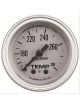 Auto Meter Gauge Autogage Silver Water Temp 140-280°F 2 1/16