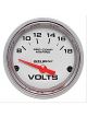 Auto Meter Gauge Voltmeter 2 1/16