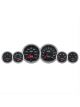 Auto Meter 6pc Bagger Kit, 100 PSI/140-280 °F/8-18V/280Ωe-0Ωf Pro-Cycle