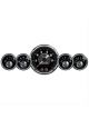 Auto Meter Gauge Kit 5 Pc 3 3/8 & 2 1/16 GPS Speedo W/LCD Odo Prestige Bl…