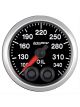Auto Meter Gauge Oil Temp 2 1/16 260F Stepper Motor W/Peak & Warn E…