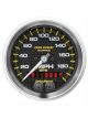 Auto Meter Gauge Speedo 3 3/8In 200MPH GPS Marine Carbon Fiber