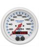 Auto Meter Gauge Speedo 3 3/8In 200MPH GPS Marine White