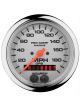 Auto Meter Gauge Speedo 3 3/8In 200MPH GPS Marine Chrome