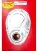 RPC Steel Timing Chain Cover, Chrome Finish, Fits, S/B Chev 283 - 350, …