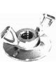 RPC Air Cleaner Wing Nut Small, Steel With 1/4