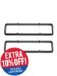 RPC Black Valve Cover, Spacers, Suit Sb, Chev 1