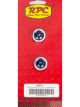 RPC Blue Dot Tail Light Insert, (Pack Of 2), Requires, 15/16