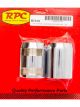 RPC Chrome Radiator Hose Cap, (2 Pcs), Fits Over, 1-3/4