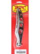 RPC Chrome Steel Alternator, Bracket, Top-Custom Style, (Top Bracket Bo…