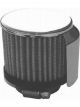 RPC Chrome Steel Clamp-On Open, Filter Breather With Shield, 3