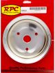 RPC Chrome Steel Crankshaft, Lower Pulley, Double Groove, 7.30