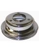 RPC Chrome Steel Crankshaft, Lower Pulley, Single Groove, 6-5/8