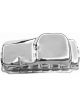 RPC Chrome Steel Stock Oil Pan For 1964-87 Chrysler Mopar V8 273-318