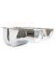 RPC Chrome Steel Stock Oil Pan, Fits 1965-87 S/B, Ford 260-289-302, Fro…