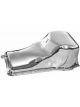 RPC Chrome Steel Stock Oil Pan, Fits 1970-80 Ford V8, 351C-351M-400M, F…