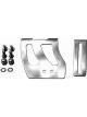 RPC Chrome Steel Throttle, Cable Bracket Kit, Fits S/B Chev For Us With…