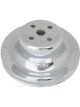 RPC Chrome Steel Water Pump, Upper Pulley, Single Groove, 6