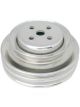 RPC Chrome Steel Water Pump, Upper Pulley, Triple Groove, 5-7/8