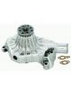 RPC Polished Alloy Short, Water Pump, Finned Style, Fits 1955-68 S/B Ch