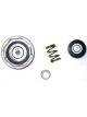 RPC Polished Alloy, Radiator Cap, Flame Style, 16Lbs
