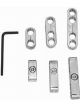 RPC Pro Style Wire Separator, Set, Chrome Finish, For, 8-9mm Wire, Set …