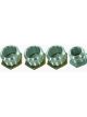 RPC Satin Alloy Firewall, Hose Rings (Set Of 4), For Hose Sizes #6, #10…
