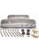 RPC Short Nostalgic Alloy, Polished Finned Valve Covers, With Breather …