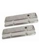 RPC Tall Chrome Steel Valve, Covers Flame Style, Fits 1958-86 S/B Chev …