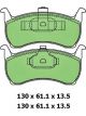 Protex Blue Brake Pads