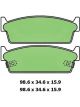 Protex Ultra Ceramic Brake Pads