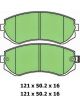 Protex Ultra Ceramic Brake Pads