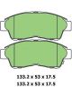 Protex Blue Brake Pads