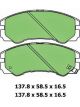 Protex Blue Brake Pads