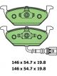 Protex Blue Brake Pads