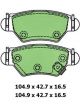 Protex Blue Brake Pads