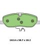 Protex Blue Brake Pads